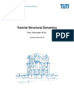 Tutorial Notes For Structural Dynamics - First Part