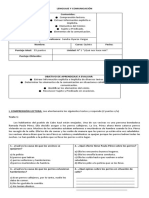 Prueba Unidad 1 Quinto Basico