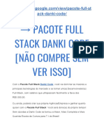 Pacote FULL STACK Danki CODE (Não COMPRE Sem VER Isso)