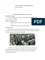 Informe de Diagnostico Peugeot 807