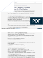 Korean Grammar Structure PDF