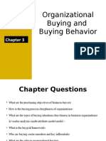 Organizational Buying and Buying Behavior