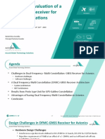 Performance Evaluation of DFMC-GNSS Receiver For Avionics Applications