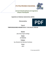 Tarea 4 Válvulas Lógicas y Temporizadores Neumáticos