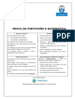 Ismart Projeto Alicerce Exemplo Questoes Gabarito PDF