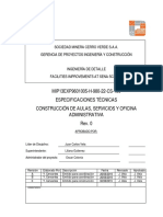 Especificaciones Tecnicas PDF