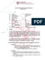 Sil Procedimientos Básicos en Medicina CCBB FMH USMP FN 2016 I