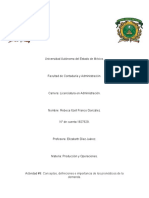 Rebeca Itzell Franco González Conceptos, Definiciones e Importancia de Los Pronósticos de La Demanda