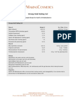 Recipe Maltodextrin VP Copolymer