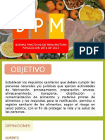 Capacitacion BPM - Limpieza e Higiene Personal