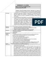 Session Guide: Re-Orientation of The Phil-Iri Manual 2018 Crafting of School Improvement Plan (SIP)