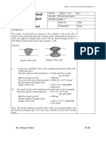 Structural Steel Design Project: Calculation Sheet