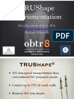 Trushape Instrumentation: Capital Endodontics