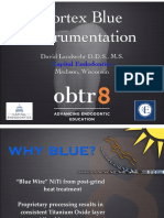 Vortex Blue Instrumentation: Capital Endodontics