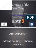 Obturation of The Root Canal: Capital Endodontics