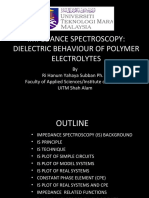 IMPEDANCE SPECTROSCOPY DIELECTRIC BEHAVIOUR OF POLYMER ELECTROLYTES - 3452441 - Corr