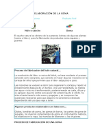 Proceso de La Elaboración de La Goma