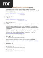 Wolfram Mathematica. 02 Numeros Decimales y Radicales