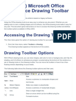 (Archives) Microsoft Office 2003: Office Drawing Toolbar