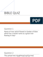 Bible Quiz