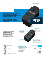 FVP-1201N: Exclusive Design To Free Other Wall Power Outlets. Adjust It Depending On The Equipment You Want To Protect