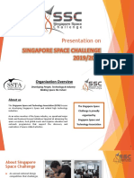 Singapore Space Challenge 2019/2020: Presentation On