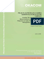 Analise Tecnica Dos Aspectos Relacionados Com o Potencial de Irrigacao No Lado Angolano Da Bacia Hidrografica Do Rio Cubango Relatorio Finalpdf PDF