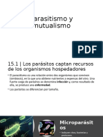 Parasitismo y Mutualismo