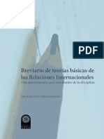 Breviario de Las Teorías Básicas de Las Relaciones Internacionales