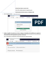 Instructivo VPN Teletrabajo