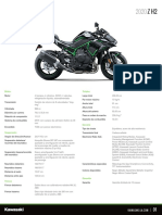 Kawasaki Latin America Specification Sheet PDF