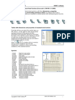 Design Tables For Structural Steel Sections (Eurocode 3, EN1993-1-1:2005)