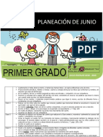 Planeacion Junio 1er Grado 2018 2019