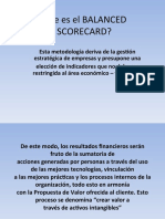 Que Es El BALANCED SCORECARD