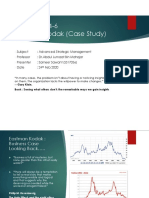 Advanced Strategic Management - DB 4-6 - Eastman Kodak Case Study - 24022020 PDF