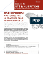 DossierSanteNutrition Osteoporose N Attendez Pas La Fracture Pour Renforcer Vos Os SD 2q