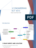 Highway Engineering ECT 4313: Road Construction