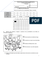 Matemática - Ficha Sumativa 2º Ano 1º Periodo