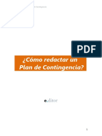 Como Redactar Un Plan de Contingencia