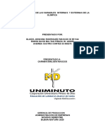 Esquema Lógico de Las Variables Internas y Externas de La Olímpica