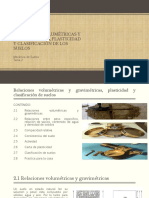 Relaciones Volumétricas y Gravimétricas, Plasticidad y Clasificación