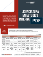 Licenciatura en Estudios Internacionales