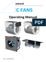 Ec Fans: Operating Manual