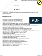 Electrical Thumb Rules (Part-2) - Electrical Notes & Articles