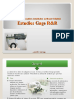 Estudios Gage RR Using Minita