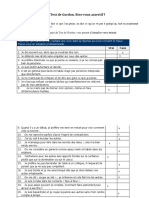 Assertivité - Test Gordon