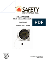 Millennium Ii Multi-Channel Transmitter: User Manual Single or Dual Channel