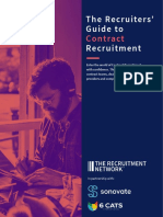 The Recruiters Guide To Contract Recruitment TRN X Sonovate X 6CATS International PDF