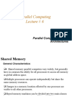 Parallel Computing Lecture # 6: Parallel Computer Memory Architectures