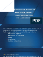 Calidad de Imagen en Radiologia Digital